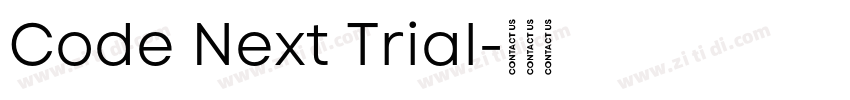 Code Next Trial字体转换